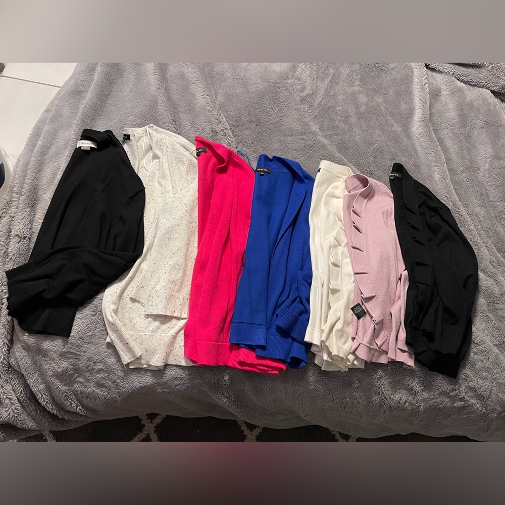 7 3/4 sleeve cardigan